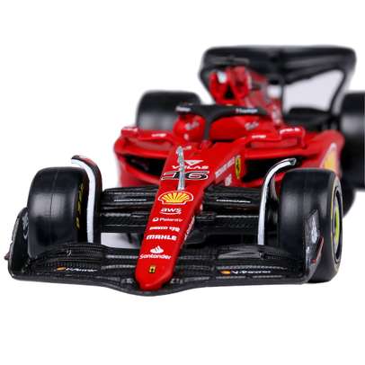 Macheta auto Ferrari F1-75 C.Leclerc No.16 F1 2022 scara 1:43 Bburago