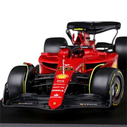 Macheta auto Ferrari F1-75 No.55 C.Sainz F1 2022 1:18 Bburago