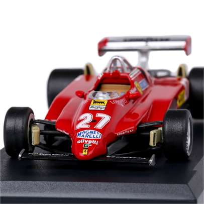 Macheta auto Ferrari F126 C2 Scara 1:43 rosu Magazine Models