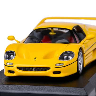 Macheta auto Ferrari F50 Scara 1:43 galben Magazine Models