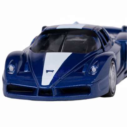 Macheta auto Ferrari FXX scara 1:43 albastru Magazine Models