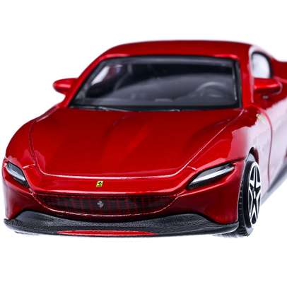 Macheta auto Ferrari Roma 2019, scara 1:43, rosu metalizat, Bburago
