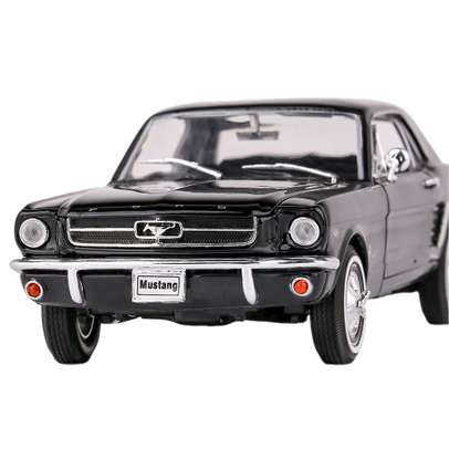 Macheta auto Ford Mustang Coupe 1964 negru 1:24