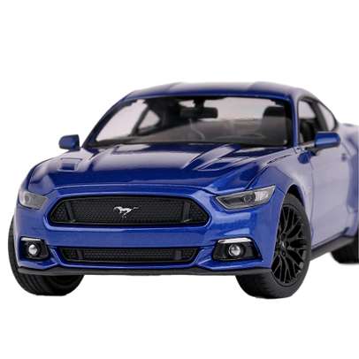 Macheta auto Ford Mustang GT 2015 albastru 1:24