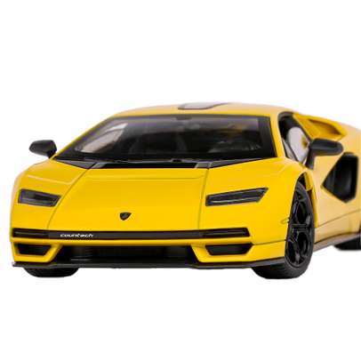 Macheta auto Lamborghini Countach LPI 800-4 galben 1:24