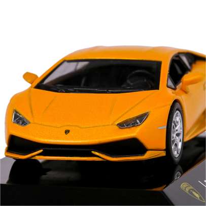 Macheta auto Lamborghini Huracan LP610-4  2014 scara 1:43 galben