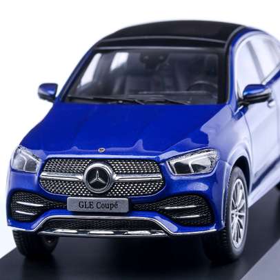 Macheta auto Mercedes-Benz GLE Coupe (C167) 2020, scara 1:43, albastru metalizat, iScale