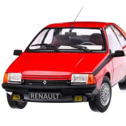 Macheta auto Renault Fuego Turbo Red 1980, scara 1:18, rosu, Solido