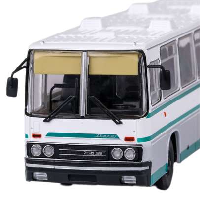 Macheta autobuz Ikarus 250.59 scara 1:43 alb cu verde Premium ClassiXXs