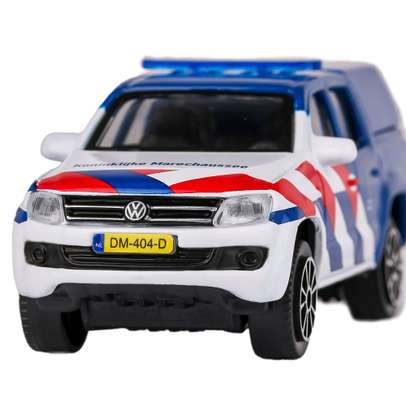 Macheta autospeciala Volkswagen Amarok Politia Militara Olanda albastru 1:43