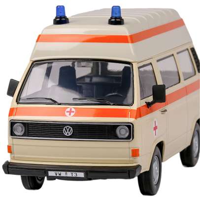 Macheta autospeciala Volkswagen T3 Ambulanta 1-24