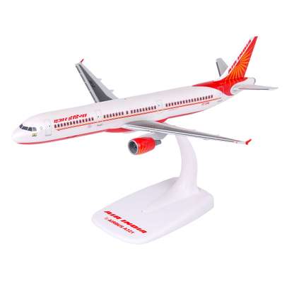 Macheta avion Airbus A321 Air India scara 1-200