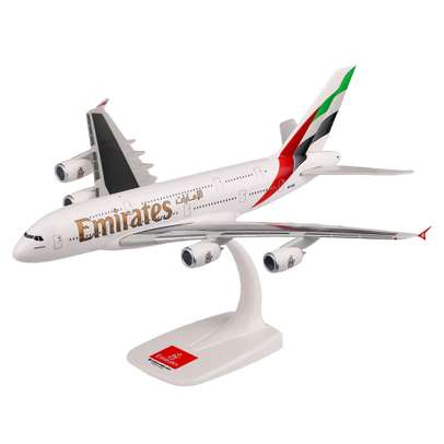 Macheta avion Airbus A380 Emirates scara 1-250 Herpa