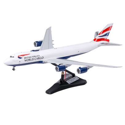 Macheta avion Boeing 747-8F British Airways World Cargo 1-200