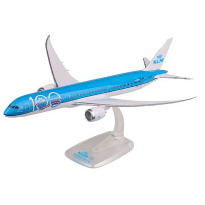 Macheta avion Boeing 787-10 Dreamliner KLM special edition 100 scara 1-200 PPC