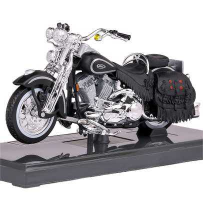 Macheta moto Harley-Davidson FLSTS Heritage Softail Springer  negru 1999