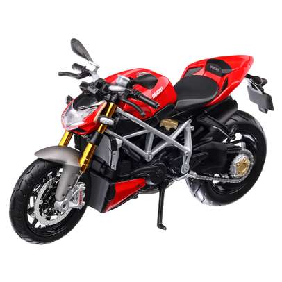 Macheta motocicleta Ducati Mod Streetfighter 2015 scara 1:12 rosu Maisto
