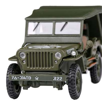 Macheta vehicul militar Jeep Willys CJ-5 1944 1:43
