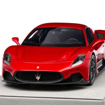 Maserati MC20 2020, macheta auto, scara 1:18 rosu, BBR Models