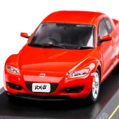 Mazda RX-8 2003, macheta  auto, scara 1:43, rosu, First 43 Models
