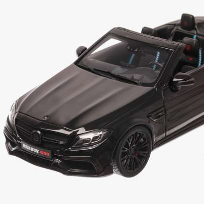Mercedes-Benz AMG C63 S Brabus 650 2016, macheta auto scara 1:18, negru, GT-Spirit