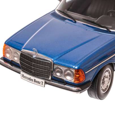 Mercedes-Benz 250T W123 Estate 1980, macheta auto scara 1:18, albastru, KK Scale