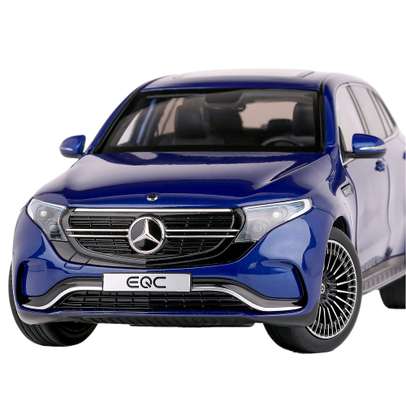 Mercedes-Benz EQC N293 2020 macheta auto scara 1:18 albastru NZG