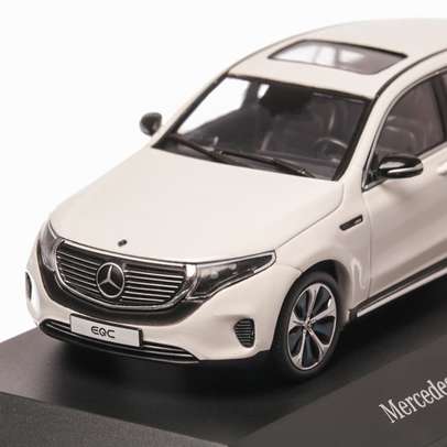 Mercedes-Benz EQC400 4Matic (N293) 2019, macheta auto scara 1:43, alb, Spark