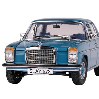 Mercedes-Benz Strich 8 Saloon 1968, macheta auto scara 1:18, albastru, window box, Sun Star