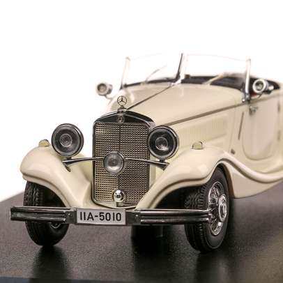 Mercedes-Benz Typ 290 Roadster (W18) 1936, macheta auto, scara 1:43, alb, Neo
