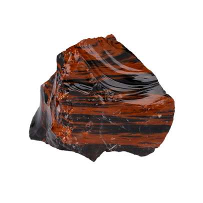 Mineralele pamantului nr.118 - Obsidian Mahon