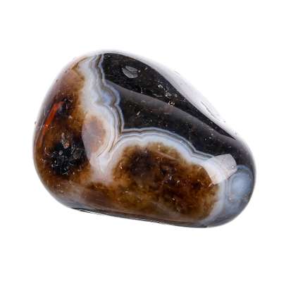 Mineralele pamantului nr.39 - Onix negru-2