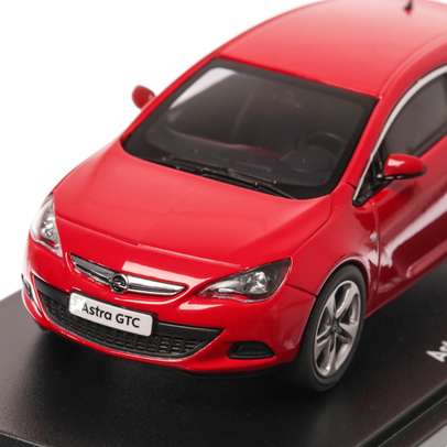 Opel Astra J GTC 2 usi 2015, macheta auto scara 1:43, rosu, Motorart