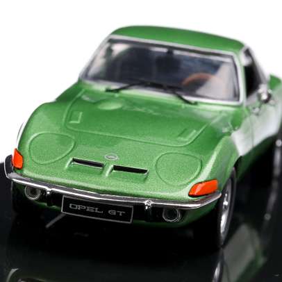 Opel GT 1969, scara 1:43, verde metalizat, Ixo