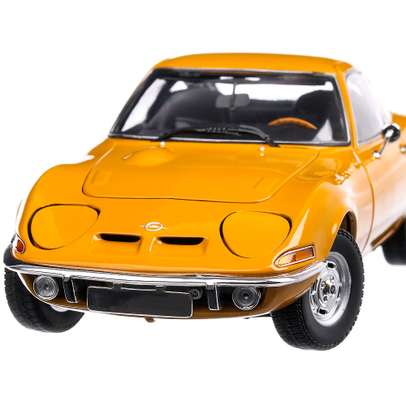 Opel GT 1970, macheta auto, scara 1:18, portocaliu, Minichamps