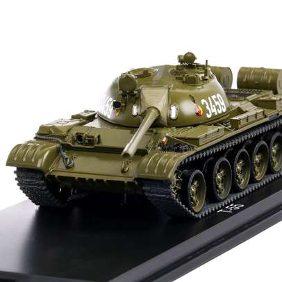Panzer T-55 NVA 1958, macheta tanc scara 1:43, verde olive, Premium ClassiXXs