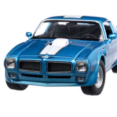 Pontiac Firebird Trans Am 1972, macheta auto, scara 1:24, albastru, Welly4