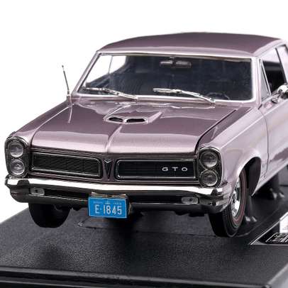 Pontiac GTO 1965, macheta auto, scara 1:18, gri, SunStar