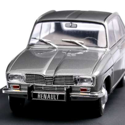 Renault 16 1965, macheta auto scara 1:24, gri, White Box