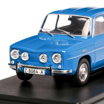 Macheta auto Renault 8 TS 1968 scara 1:24 albastru-5