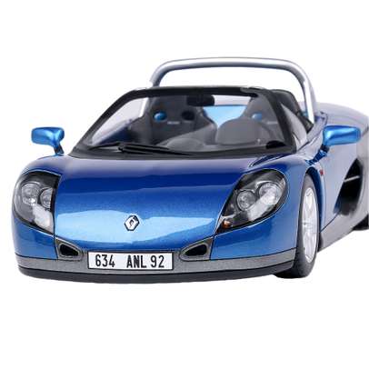 Renault Spider 1998, macheta auto, scara 1:18, limited edition, albastru metalizat, OttOmobile