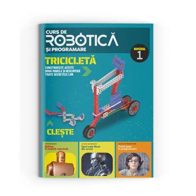 Curs de Robotica si Programare Nr.01 - Tricicleta si cleste