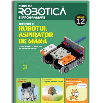 Curs de Robotica si Programare Nr.12 - Robotul aspirator de mana