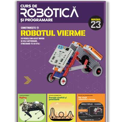 Curs de Robotica si Programare Nr.23 - Robotul Vierme