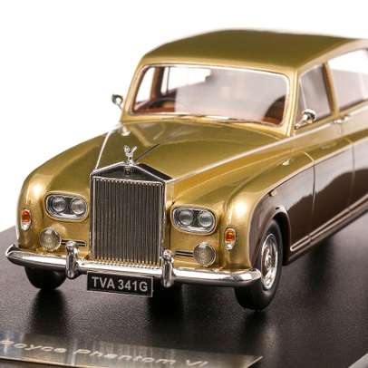 Rolls Royce Phantom VI EWB 1968, macheta auto, scara 1:43, auriu, Neo