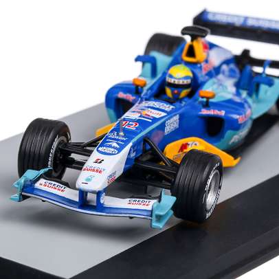 Sauber Petronas C23 #12 Felipe Massa P12 2004, macheta auto scara 1:43, albastru, Atlas