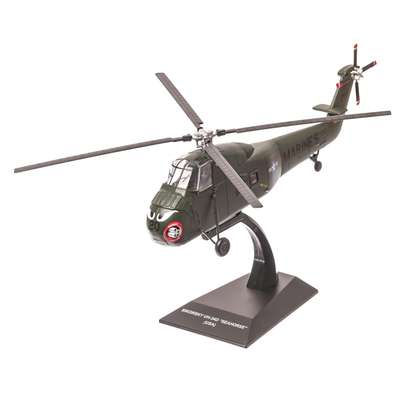 Elicopter Sikorsky Aircraft UH-34D SEAHORSE USA 1954, verde, macheta elicopter scara 1:72, Atlas