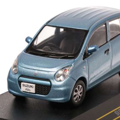 Suzuki Alto 2012, macheta auto scara 1:43, albastru metalizat, First 43 Models
