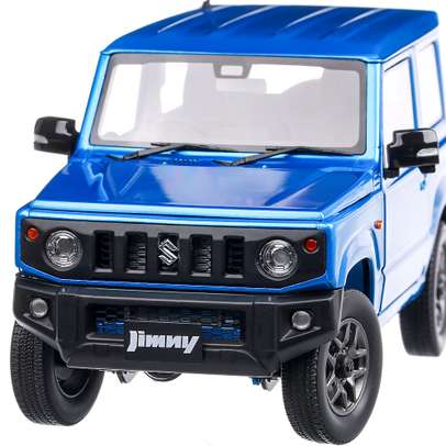 Suzuki Jimny JB64 RHD 2019, macheta auto  scara 1:18, albastru, BM Creations
