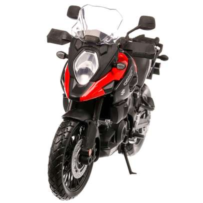 Suzuki V-Strom DL1000 2016, macheta motocicleta, scara 1:12, visiniu cu negru, Maisto